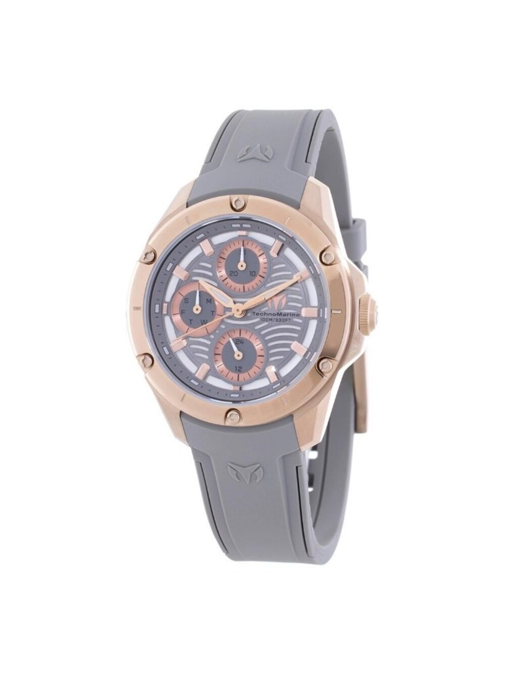 NWT Technomarine Oceanico Quartz Grey Dial Ladies Watch